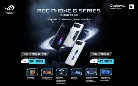 rog phone 6|ROG Phone 6: Specs, price in the Philippines.
